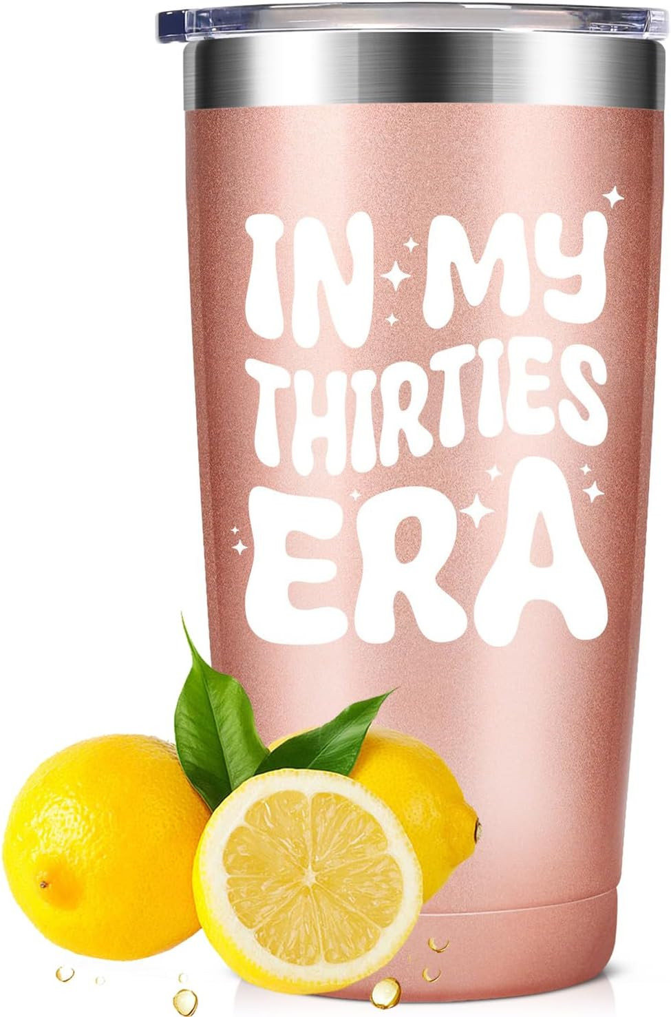 30th Birthday Gift for Women Her Sister Daughter, 20oz Tumbler, Rose Gold- 1995 Birthday Present ... | Amazon (US)