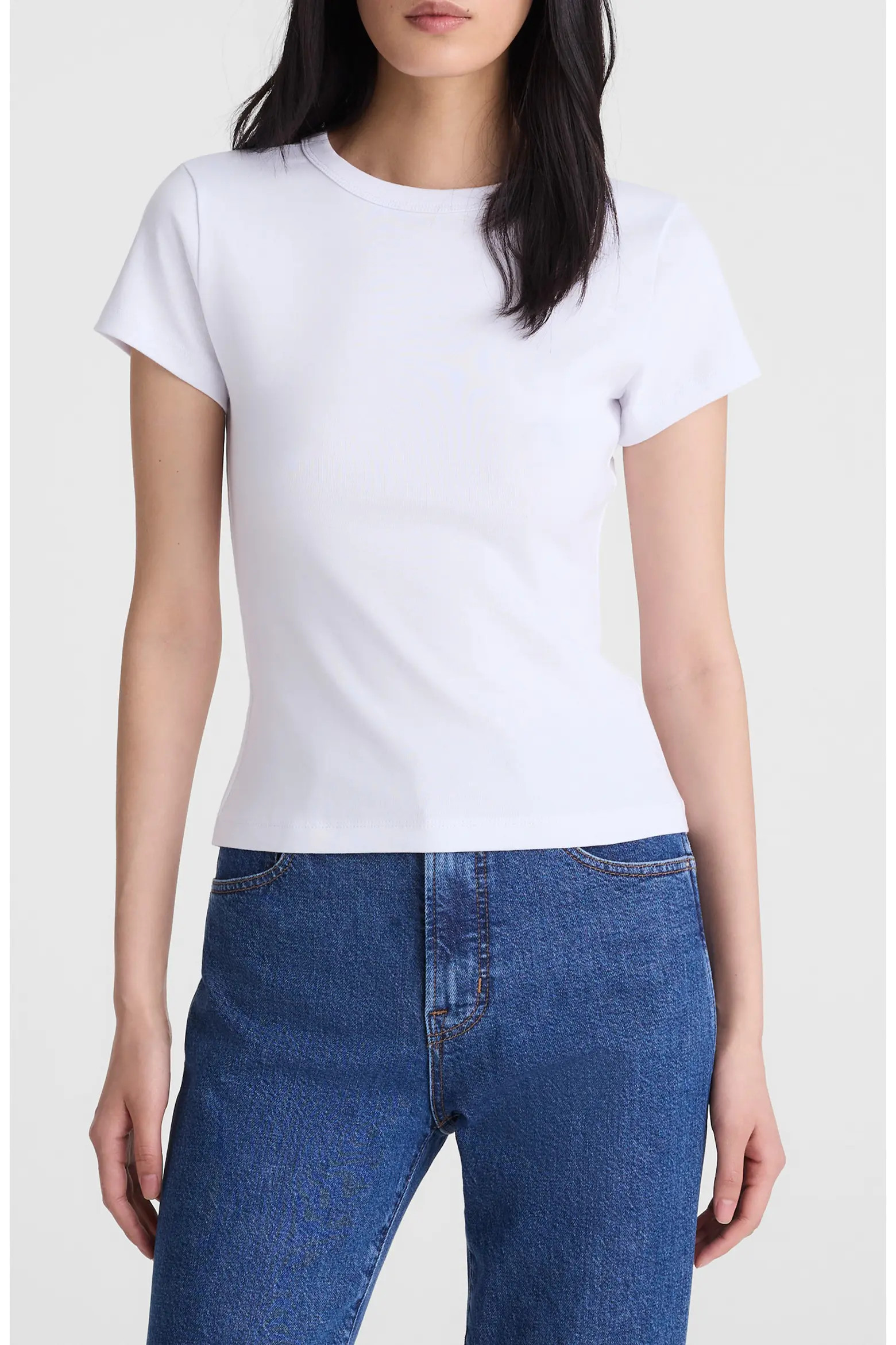 The '90s Crewneck Compact Cotton T-Shirt (Women) | Nordstrom | Nordstrom
