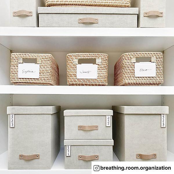 Bin Clip Labels | The Container Store