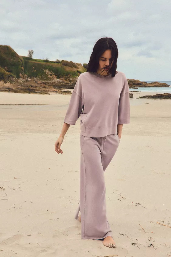 WASHED SWEATSHIRT | Zara US