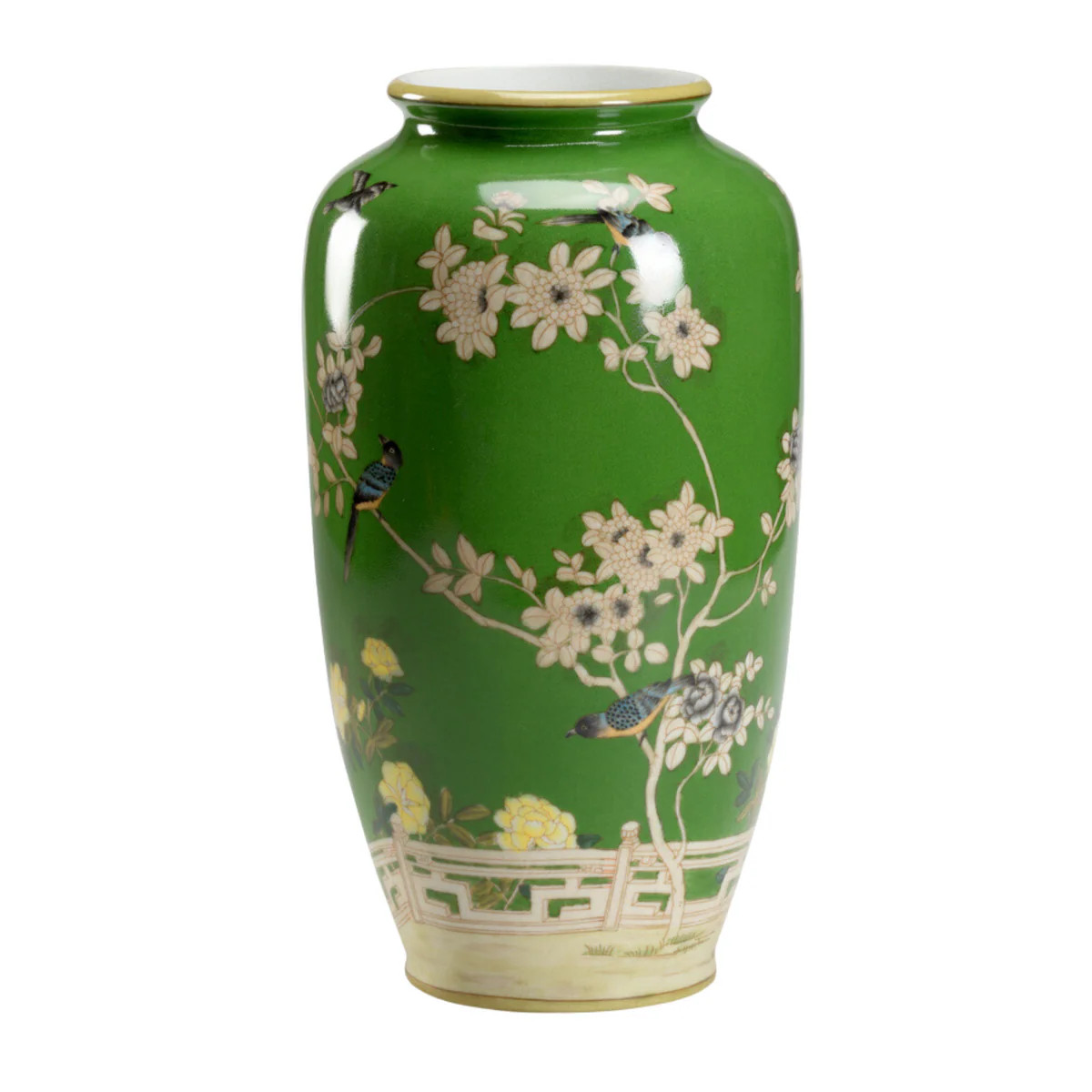 Brook Glen Birds Vase | The Well Appointed House, LLC