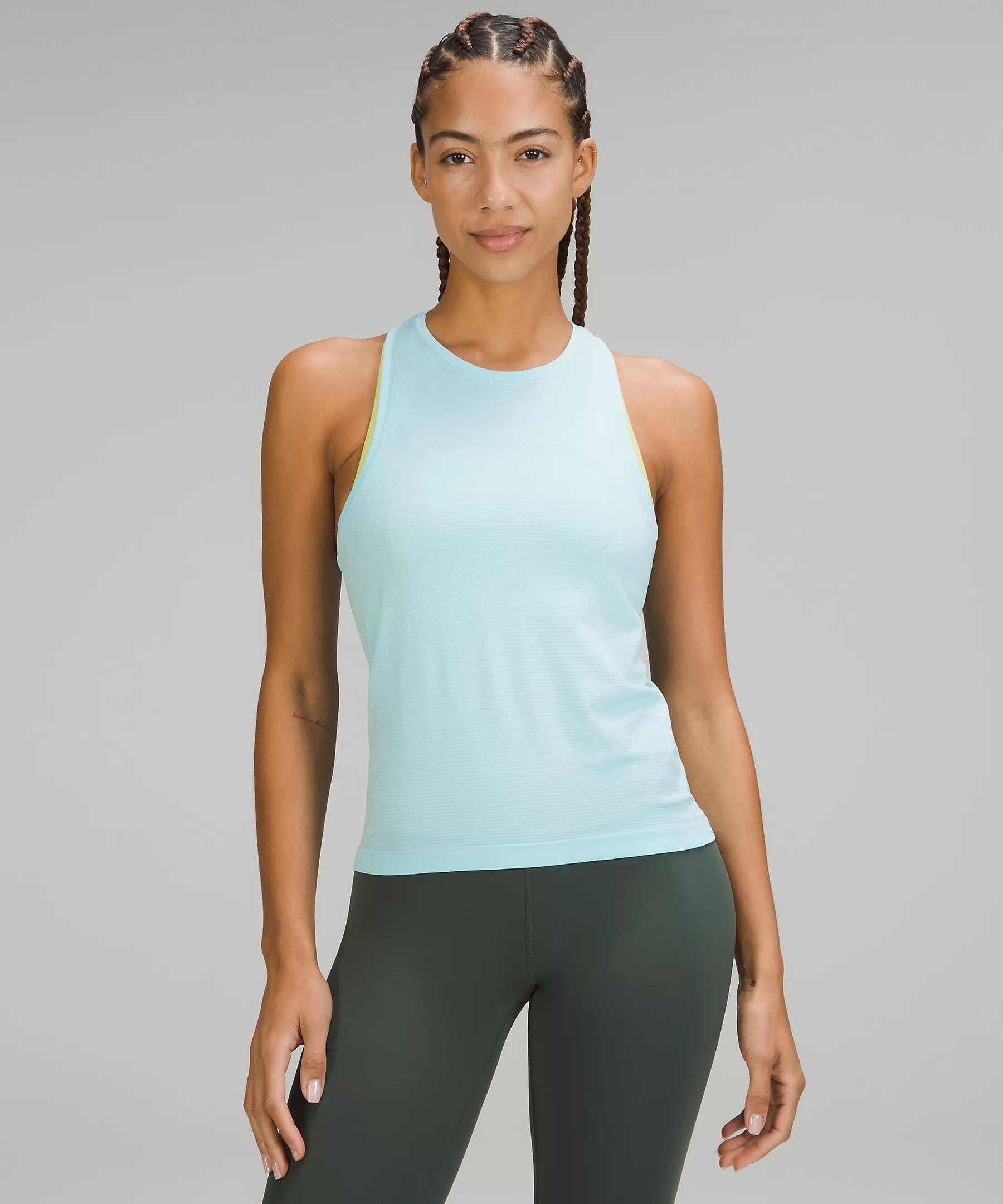 Swiftly Tech High-Neck Tank Top 2.0 *Race Length | Women's Sleeveless & Tank Tops | lululemon | Lululemon (US)