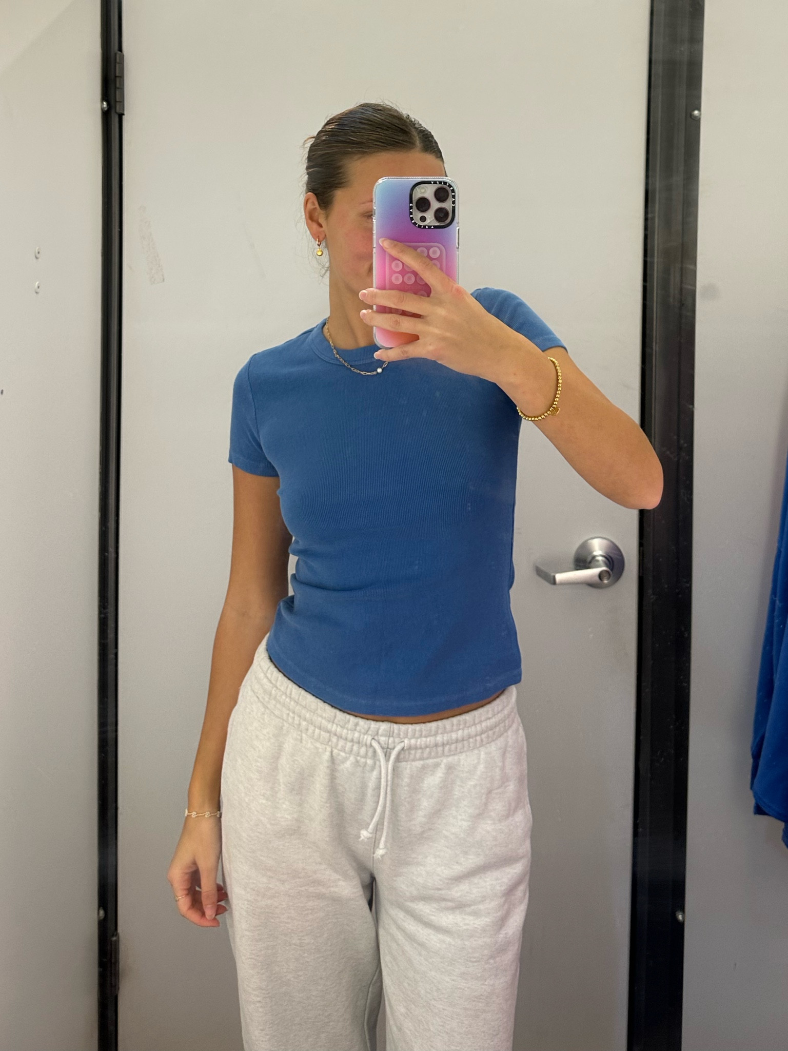 I love this tee so much! It’s the PERFECT shade of blue! Im 5’6 and I got a size XS & it’s on sale right now for $10!!! Bright colors for spring! #LTKSpringSale

#LTKsalealert #LTKstyletip