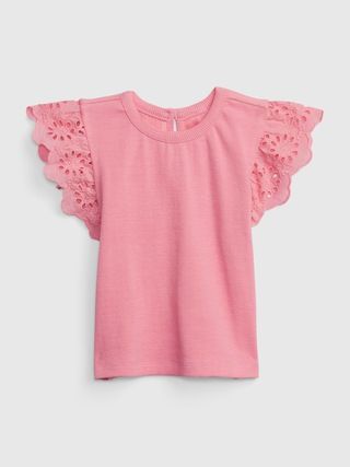 Toddler Rib Flutter Top | Gap (US)