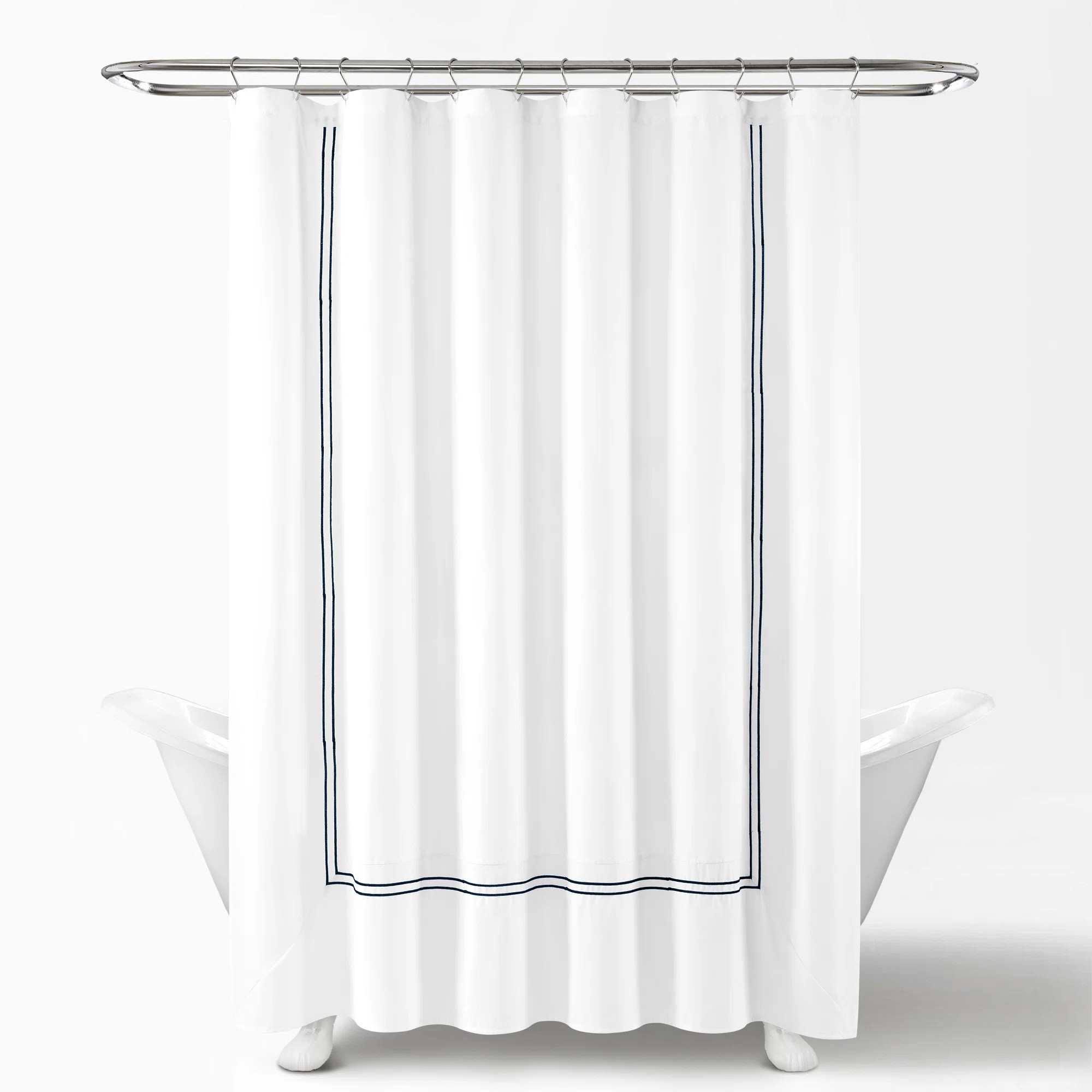 Lush Decor Hotel Collection Shower Curtain | Wayfair North America