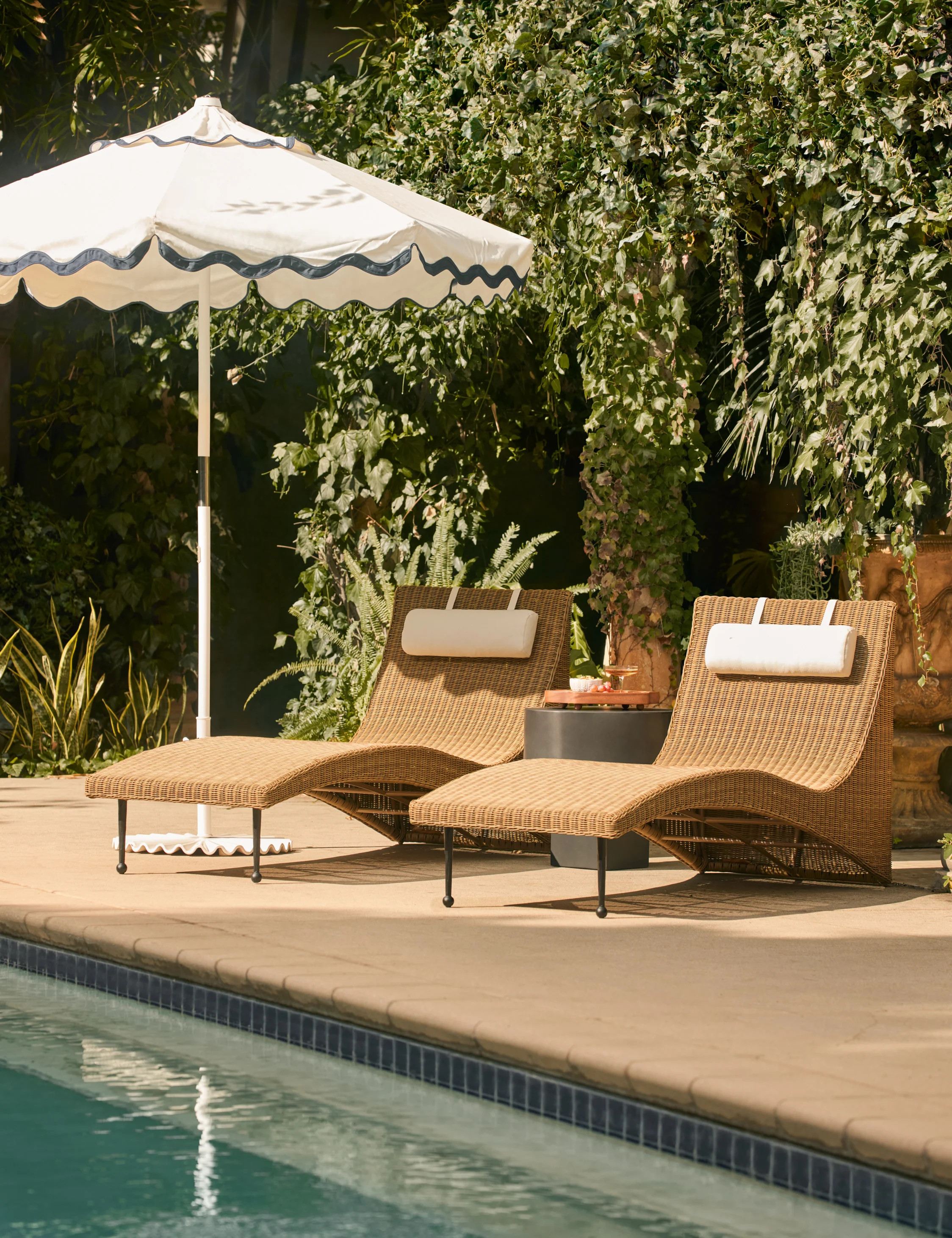 Clamshell Umbrella Base by Business & Pleasure Co. | Lulu and Georgia 