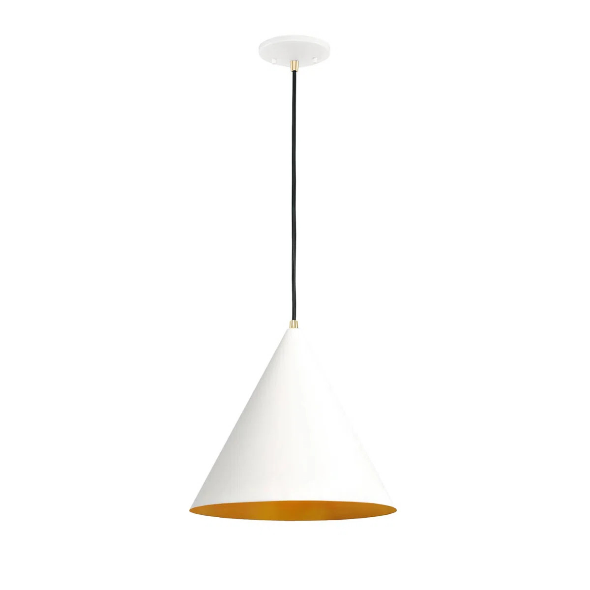Conos Cone 1-Light Pendant - 14"L x 14"W | Wayfair North America
