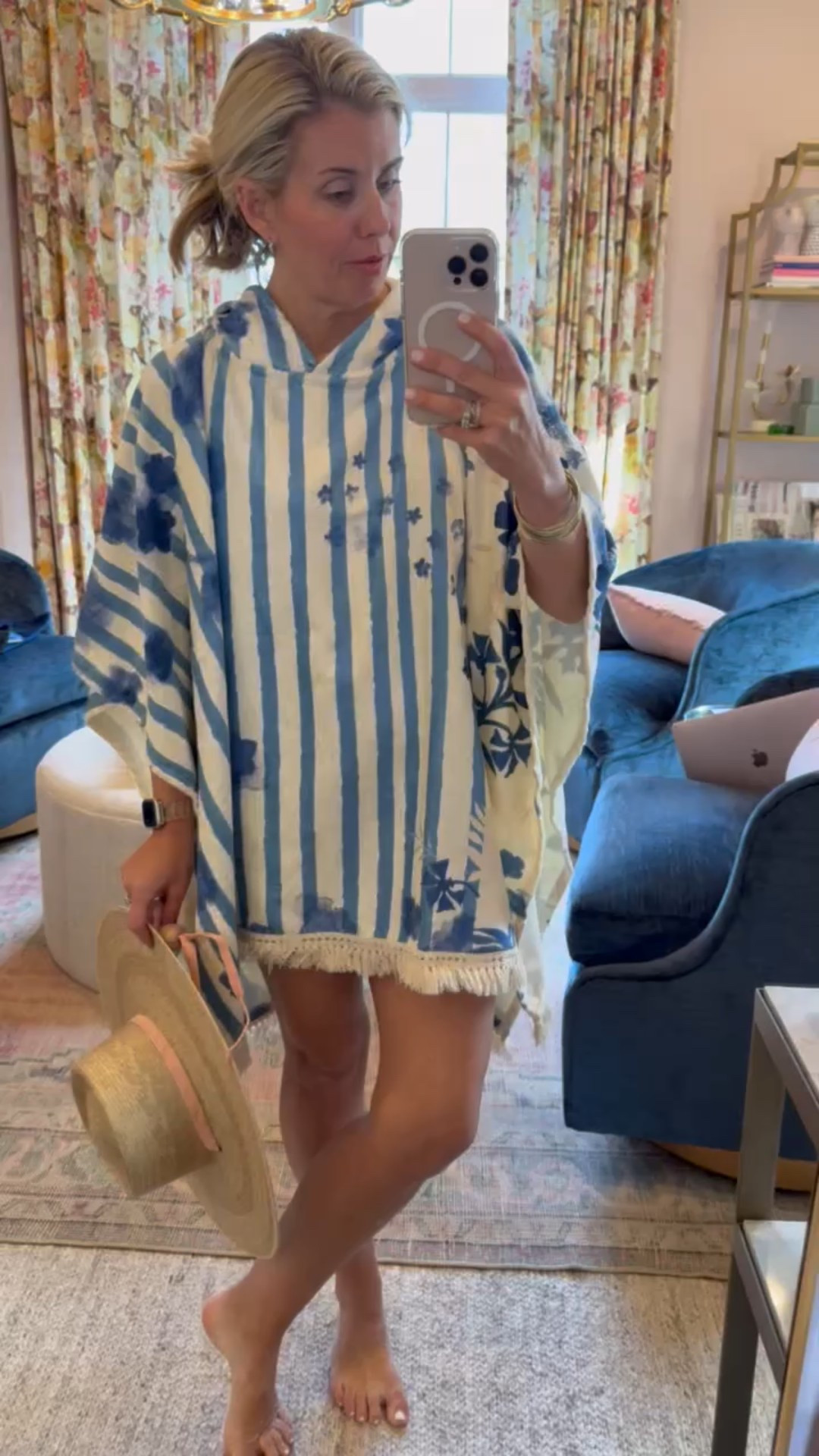 You will be living in this coverup!! It’s a terry cloth poncho with great coverage…yes all day long! 

#LTKmomlife #LTKdayinmylife #LTKSeasonal