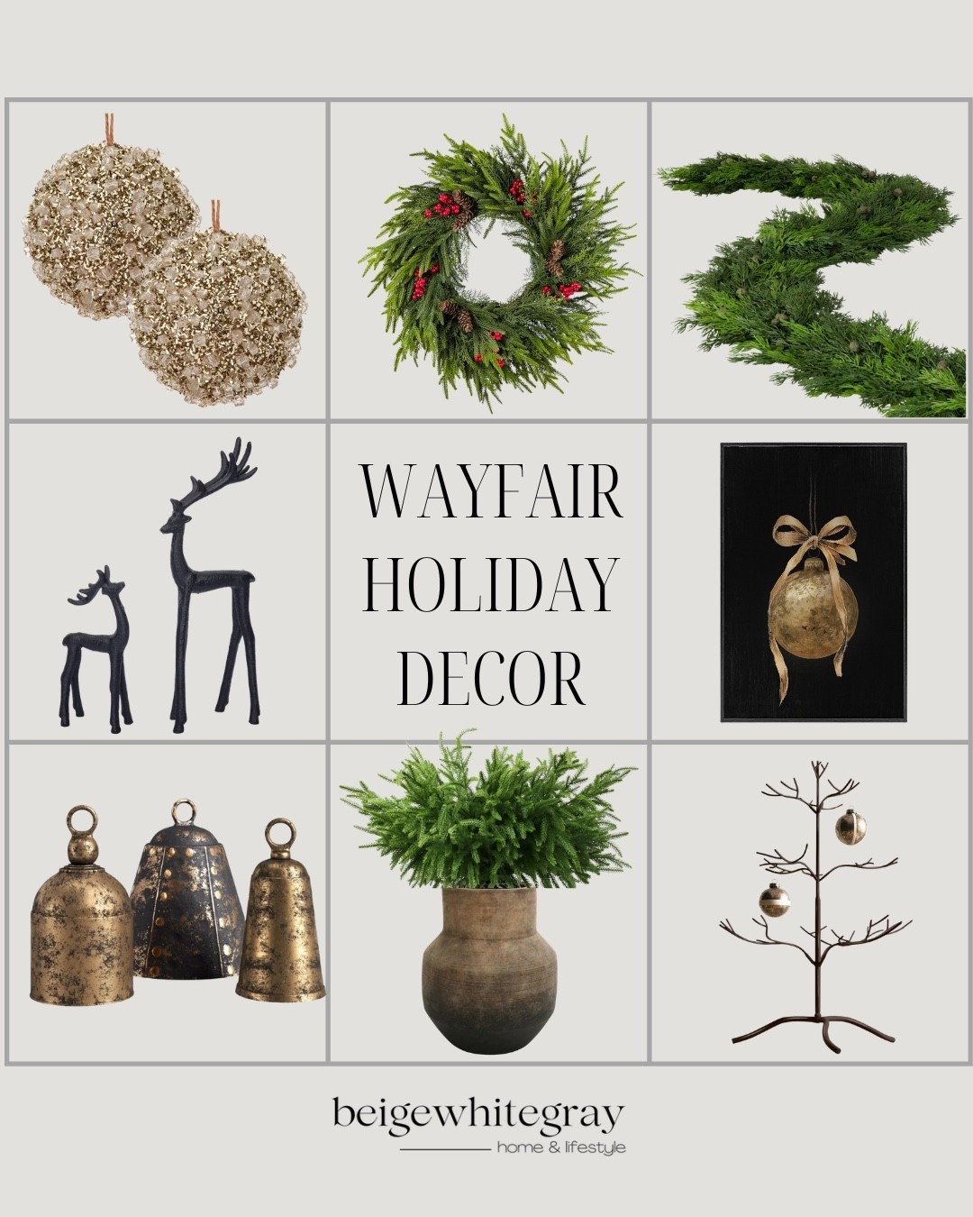 Holiday decorating starts now 🎄✨ I always remind you to shop early because the best holiday decor pieces sell out fast, and Wayfair has some of the most beautiful and affordable holiday decorations this season. I found the perfect RealTouch holiday wreath, the cutest mini wreaths for bar stools, and gorgeous holiday ornaments that instantly elevate any space. These timeless Wayfair holiday finds will make your home feel festive, cozy, and ready for the season. If you’re shopping for holiday wreaths, ornaments, or Christmas decor ideas, these pieces are must-haves before they’re gone!

#ad #Wayfair #WayfairPartner @wayfair

#LTKSeasonal #LTKHome #LTKSaleAlert