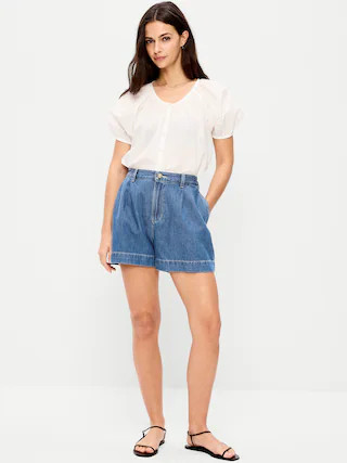 High-Waisted OGC Chino Shorts -- 4-inch inseam | Old Navy (US)
