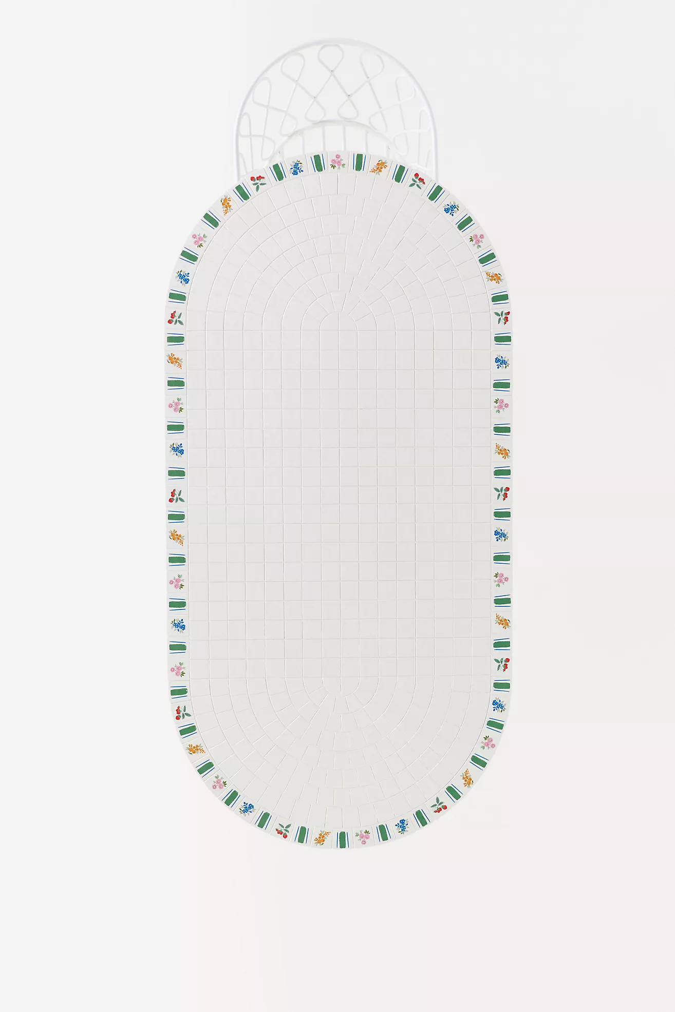 Bisou 72" Outdoor Tile Dining Table | Anthropologie (US)