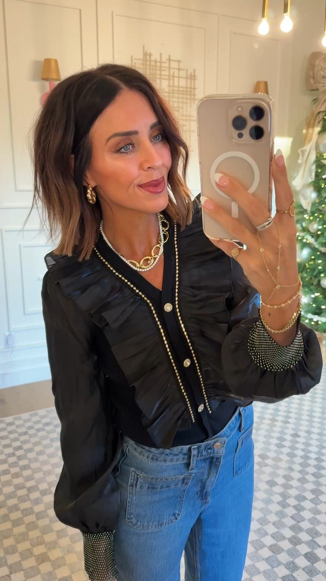 5 fun new arrivals from @shopwillowtree
Black ruffle sweater - size S
White tank - size S
Sweatshirts - size S
Camo jacket - size OS
Sheer tops - size S


#LTKHoliday #LTKFindsUnder100 #LTKFindsUnder50