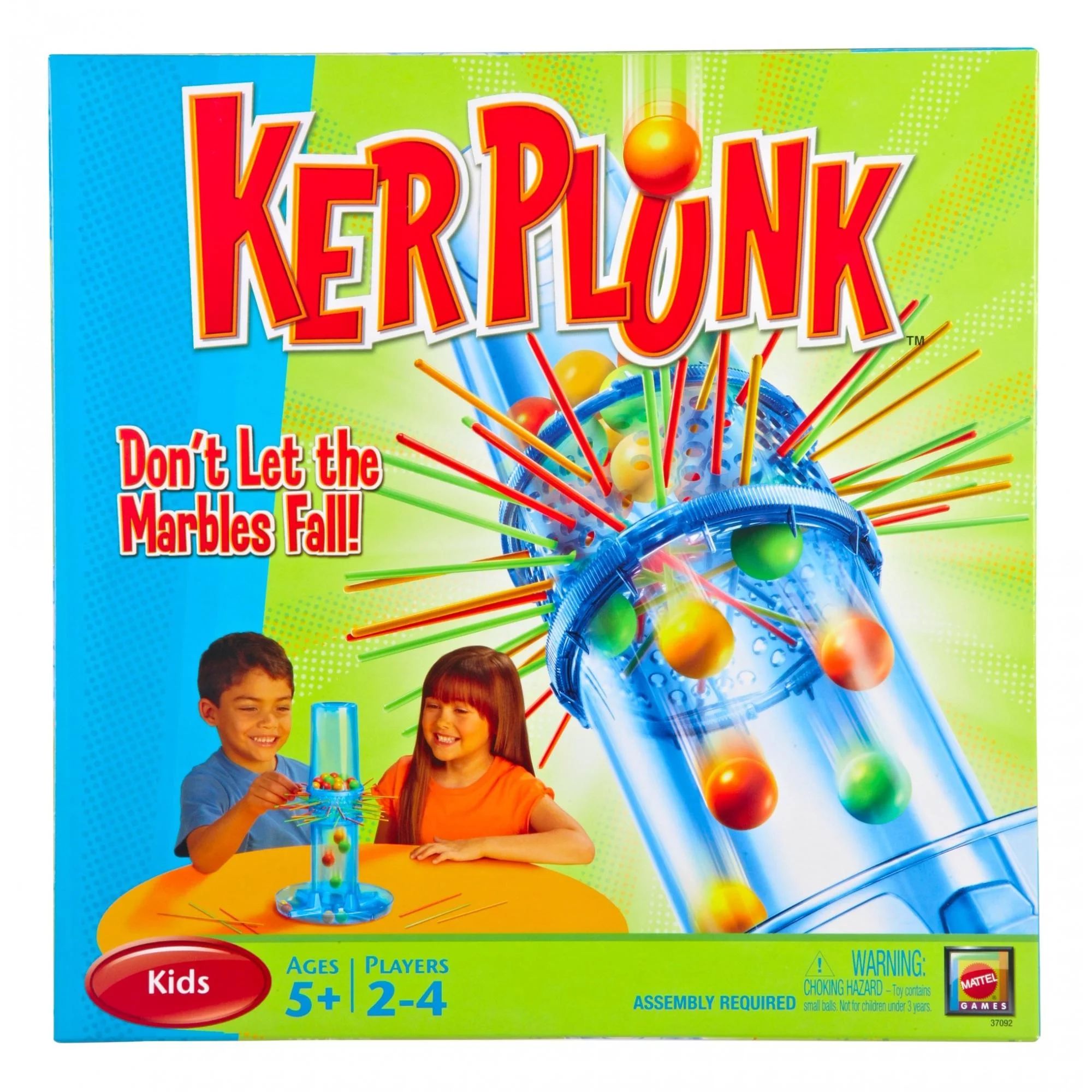 Ker Plunk Marbles Classic Stack Toy for 2-4 Players Ages 5 and Up - Walmart.com | Walmart (US)