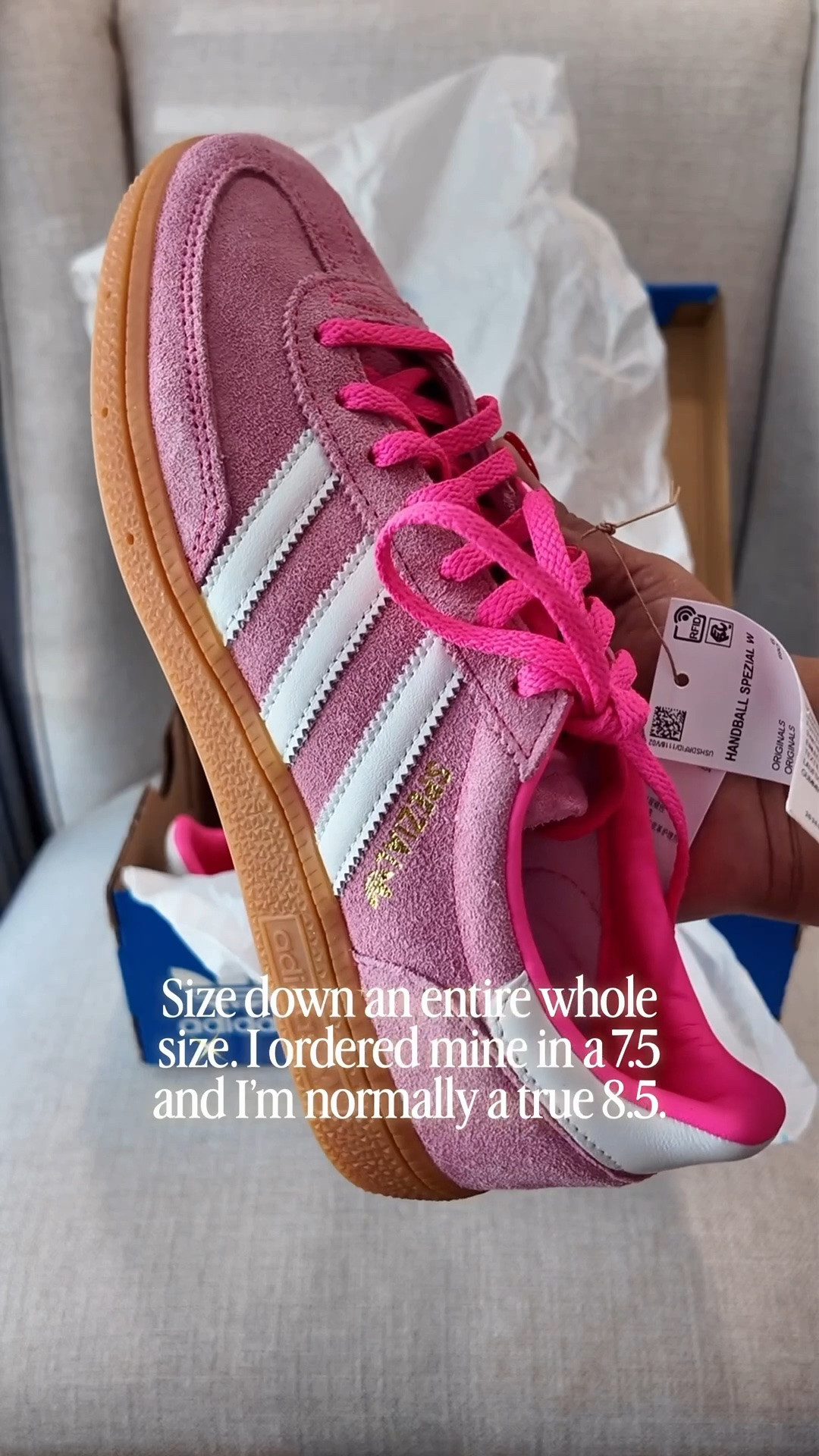 I love the @adidas Spezials. They are much more comfortable than the Samba. They do run big so I would size down a whole size.

Casual sneaker, adidas, pink sneaker, pink adidas, samba, Smiles and Pearls

#LTKMidsize #LTKootd #LTKgrwm