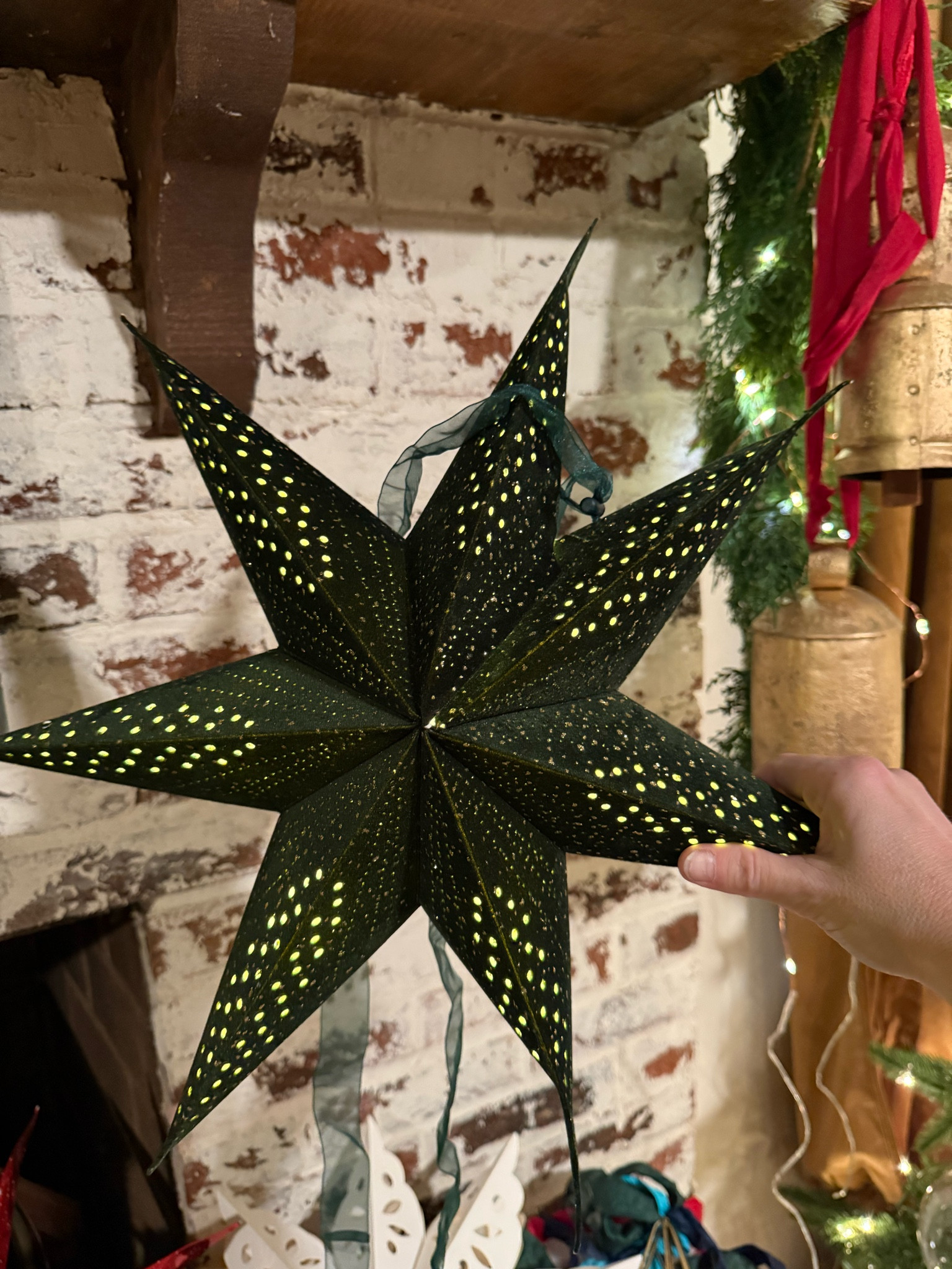 Velvet paper light up holiday stars 17” and 29” 

#LTKSeasonal #LTKHoliday #LTKHome
