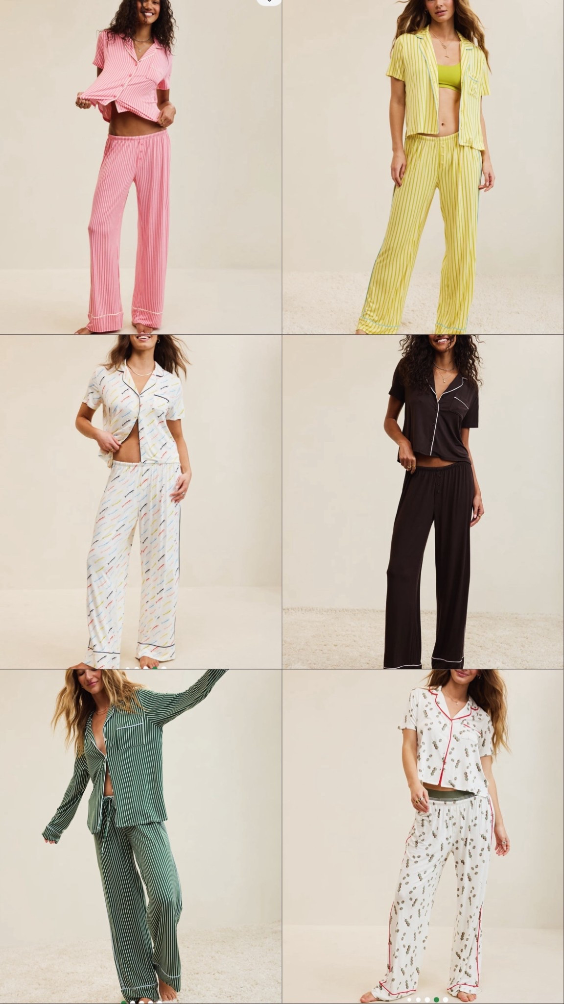 These are the pajamas I keep rebuying over and over again. 🤍

They are so buttery soft, lightweight, and perfect for lounging around the house or winding down at night. And the fact that they’re 30% off right now? Yeah… I had to grab more than one set.

I love that they come in so many colors and prints, and they actually feel good on your skin without being too heavy.

Perfect for cozy nights, self-care days, or just wanting to feel cute and comfortable at home.

Think soft pajama sets, Aerie pajamas, matching lounge sets, lightweight sleepwear, breathable pajamas, cute pajama sets, and everyday loungewear you’ll actually want to live in.

#LTKmorningroutine #LTKselfcare #LTKmomlife
