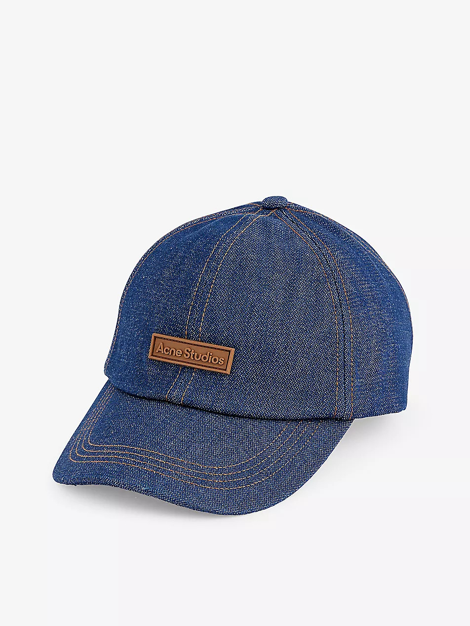 Carliy brand-patch denim baseball cap | Selfridges