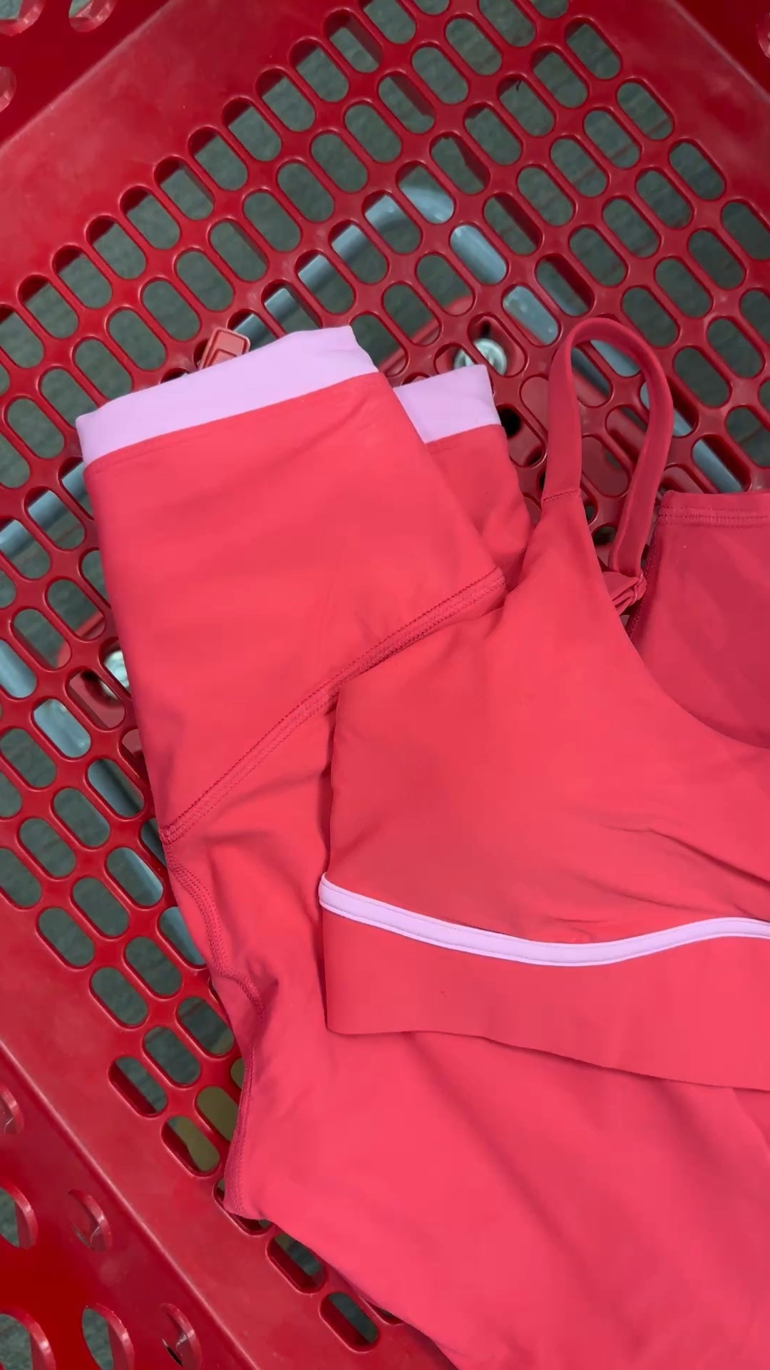 Target Activewear Sale 🩷 Been loving red lately and this fun pop of color is gorgeous! Set is so soft and the pink lines making it really flattering! 


#LTKActive #LTKSaleAlert #LTKFindsUnder50