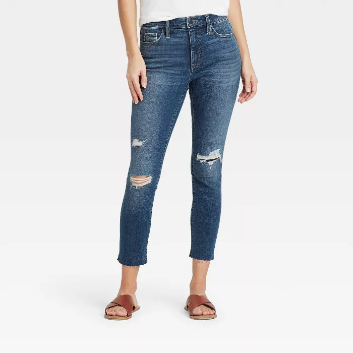 Women's High-Rise Skinny Cropped Jeans - Universal Thread™ | Target