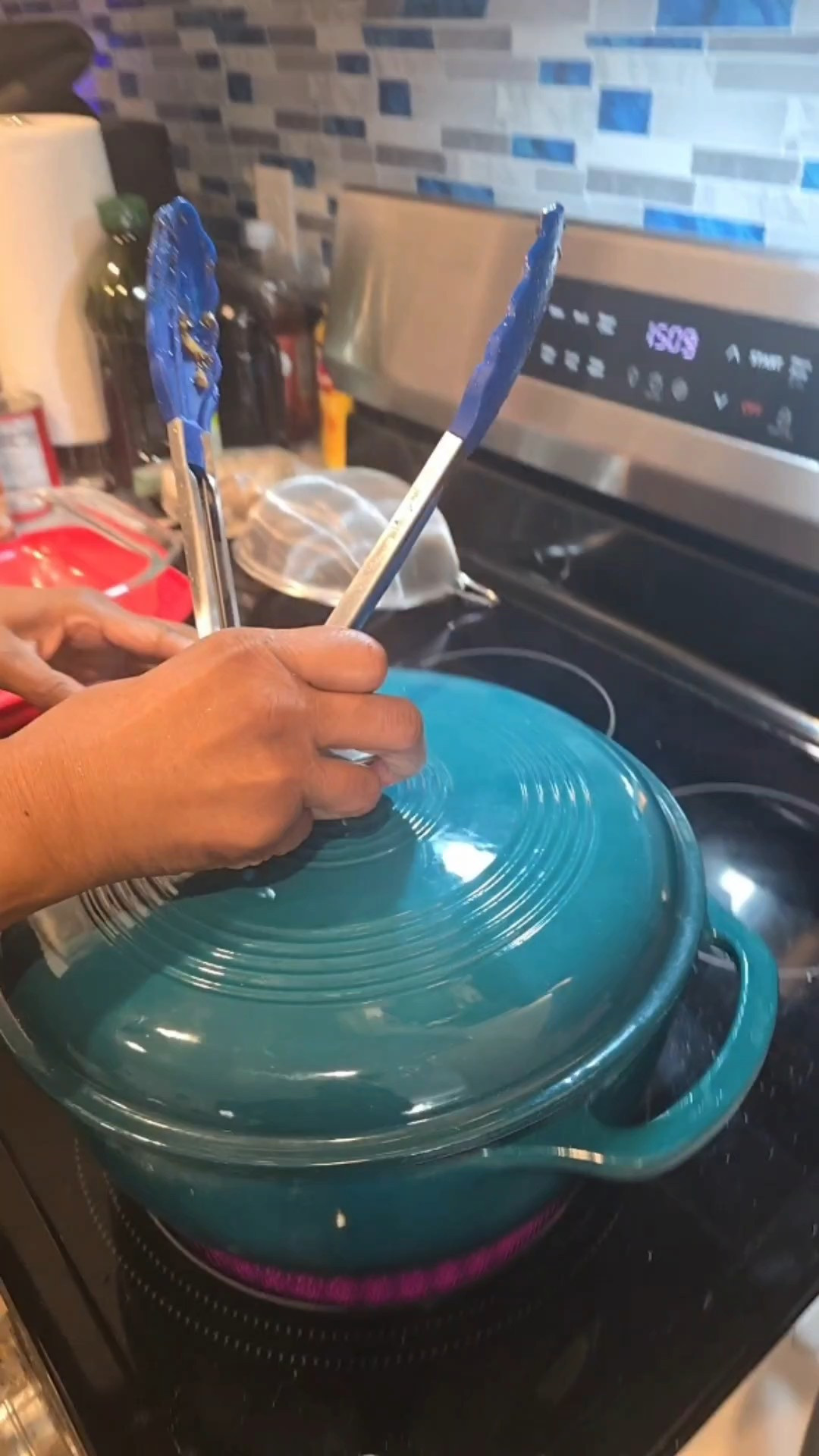 Mercer Culinary Enameled Cast Iron Round Dutch Oven, 6 qt., Turquoise.  #Dutch oven #cooking

#LTKGiftGuide #LTKFindsUnder50 #LTKHome