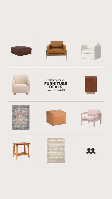 Target Circle Sale: furniture finds
Now until 4/13

#LTKxTarget #LTKsalealert #LTKhome