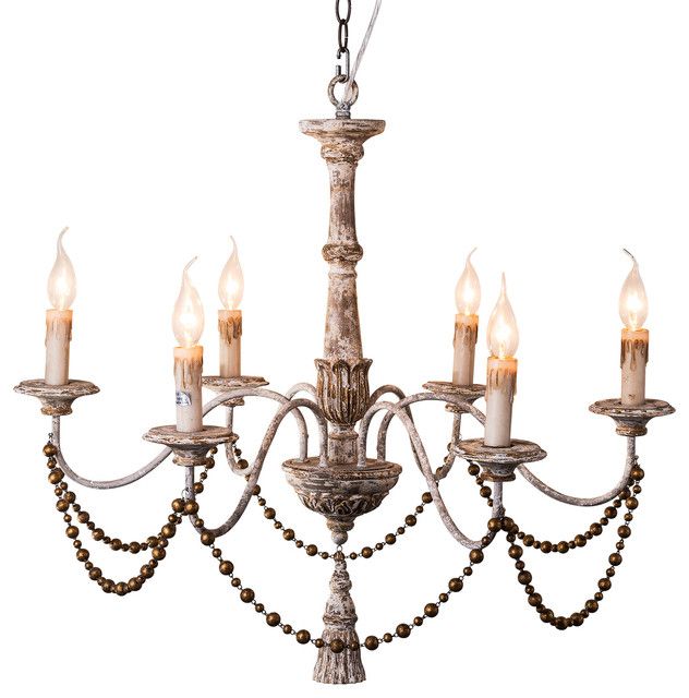 Terracotta Designs ENRICA Chandelier - Rustic - Chandeliers - by Terracotta Designs | Houzz (US)