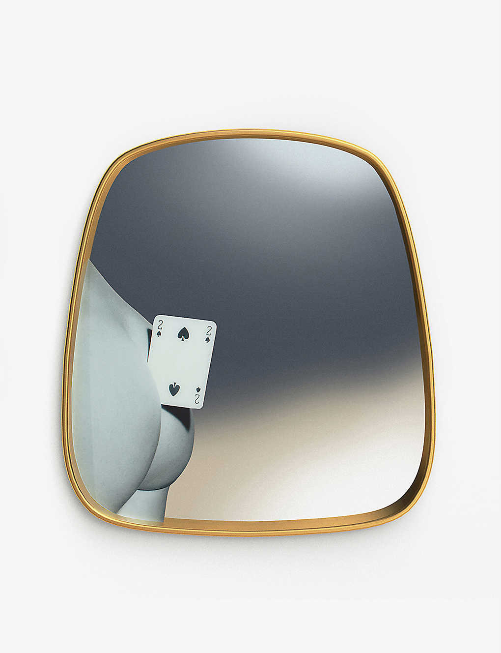 SELETTI Seletti wears TOILETPAPER Spades mirror | Selfridges