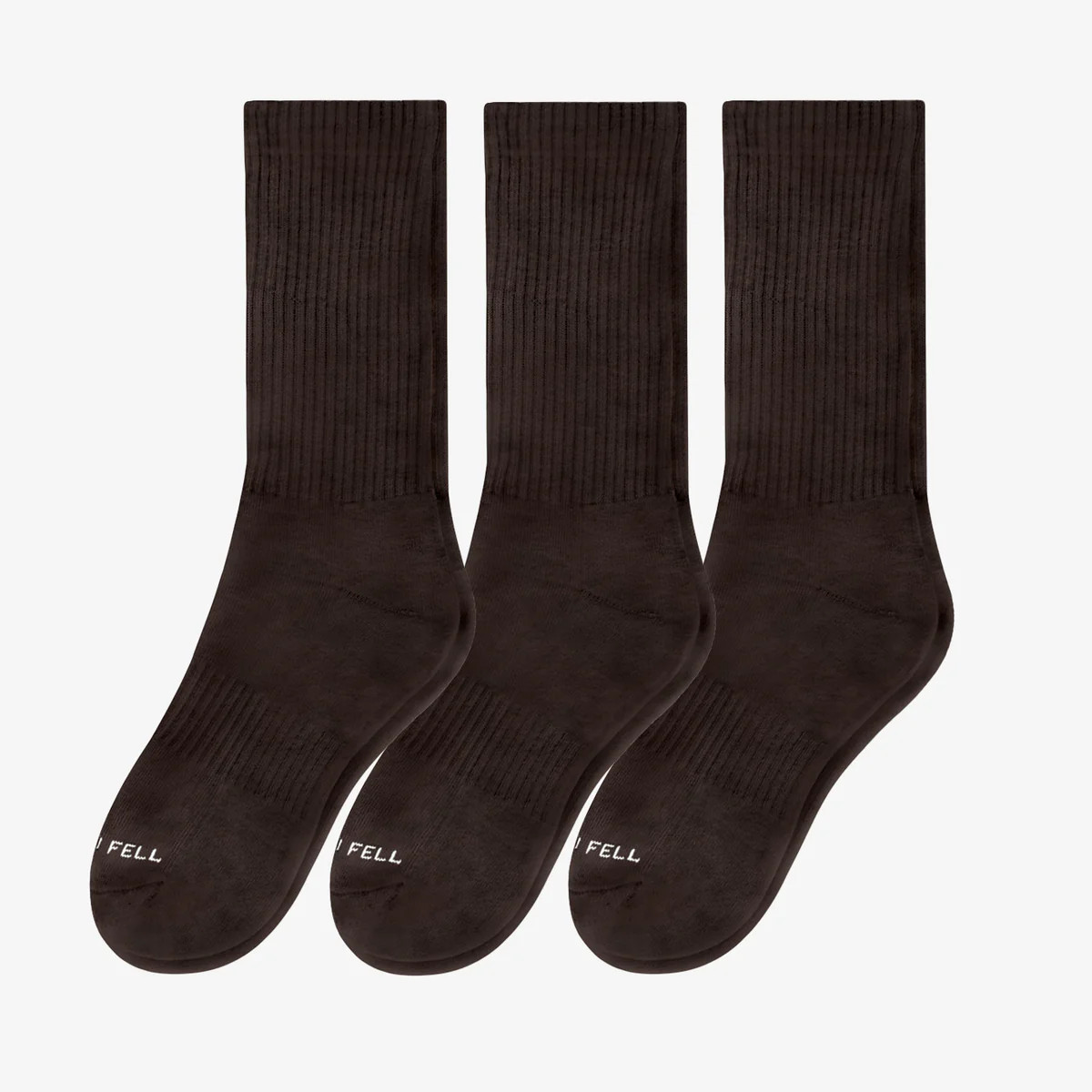 THE RECYCLABLE SOCK | MOCHA 3-PACK | Thousand Fell