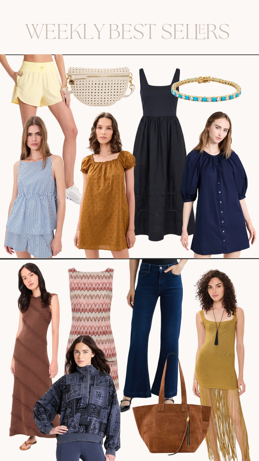 Weekly best sellers! 

 