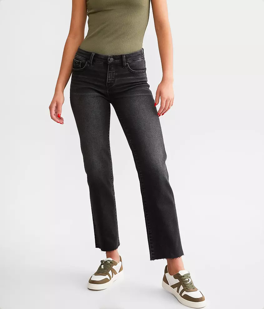 Fit No. 53 Cropped Straight Stretch Jean | Buckle