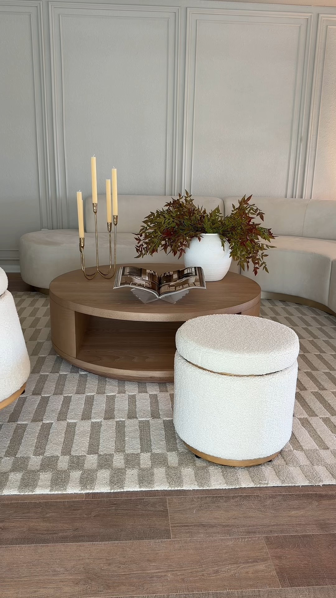 Boucle ottoman with hidden storage - from Wayfair 

#LTKHome #LTKHoliday #LTKSaleAlert