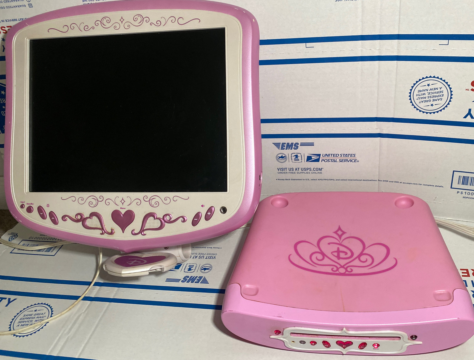 Disney Princess P1500LT - TV Monitor 15" Pink With Disney Princess Dvd Player  | eBay | eBay US