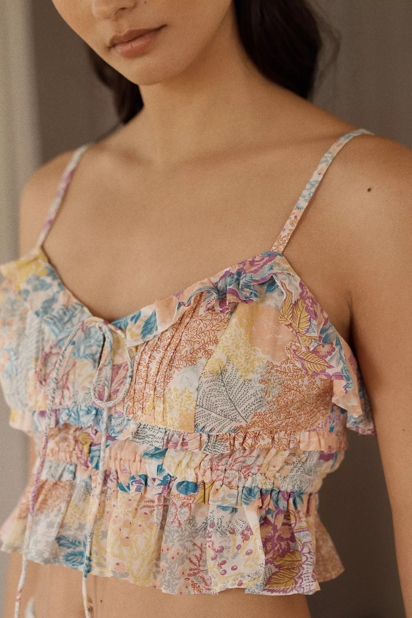LyreBird Ruffle Cami | Anthropologie (US)