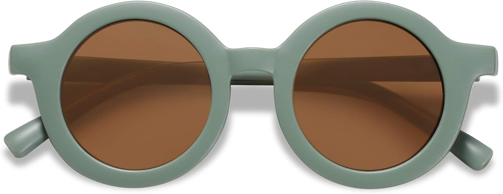SOJOS Cute Round Polarized Sunglasses for Kids Girls Boys UV400 Protection De Sol Gafas Beach Holida | Amazon (US)