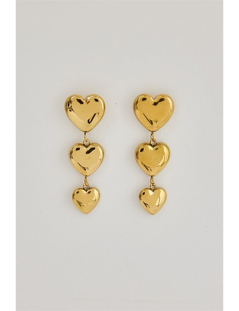 Brave + True Heart Throb Earrings | David Jones | David Jones (Australia & New Zealand)