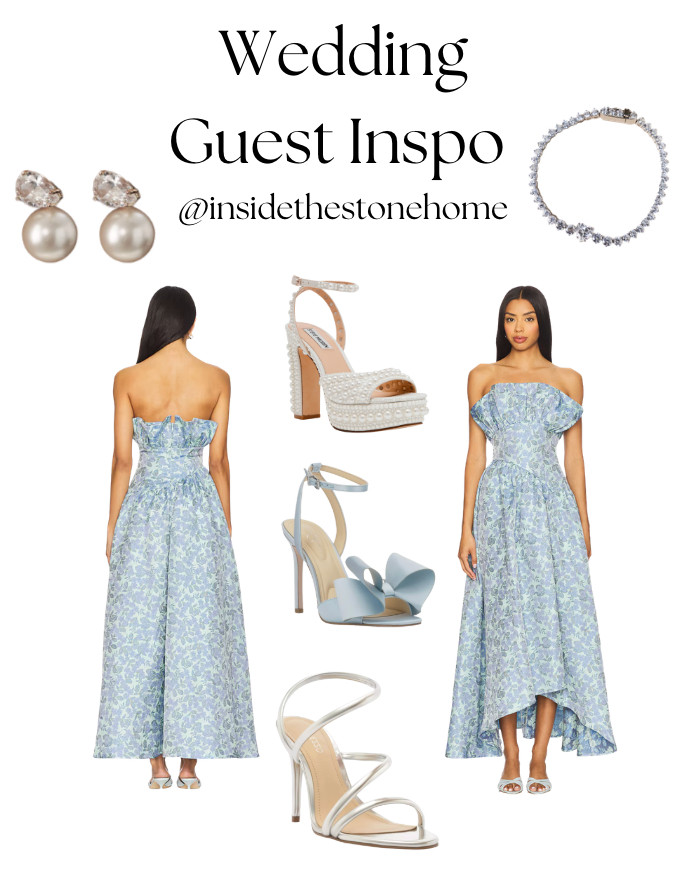 I bought this dress for a baptism knowing that I will 1000% wear it for spring and summer weddings too! 
If you are busty or in between sizes, size up. 

@revolve @blueandwhitedress #hydrangeadress  

 

#LTKTall #LTKWedding #LTKSeasonal