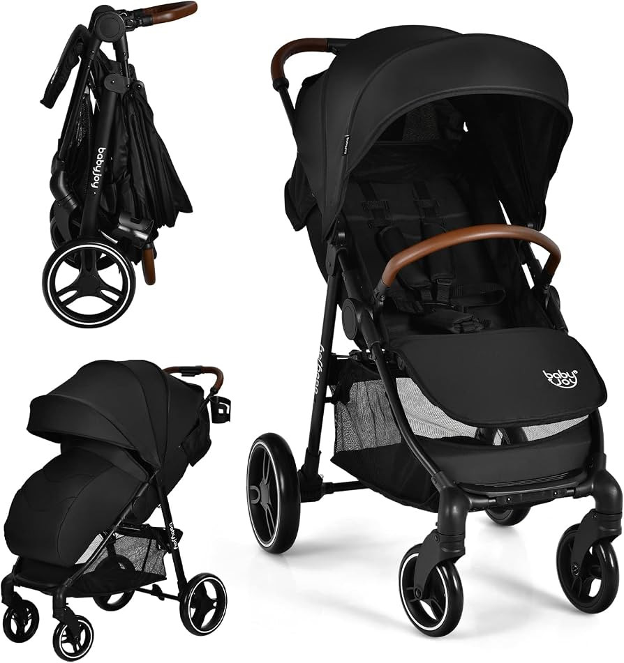 BABY JOY Baby Stroller, High Landscape Infant Carriage Newborn Pushchair with Foot Cover, Cup Hol... | Amazon (US)