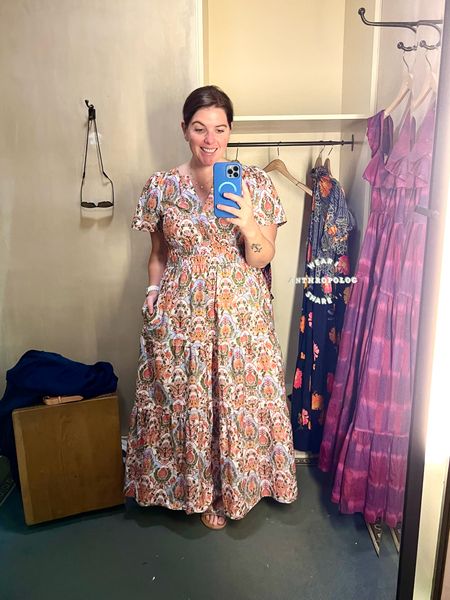 One of my favorite maxi dresses from Anthropologie and it always comes in the prettiest colors! The dress runs TTS (I’m wearing a medium) and comes in several color and pattern options! 

#LTKxAnthro #LTKstyletip #LTKsalealert