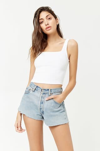 Square-Neck Crop Top | Forever 21 (US)