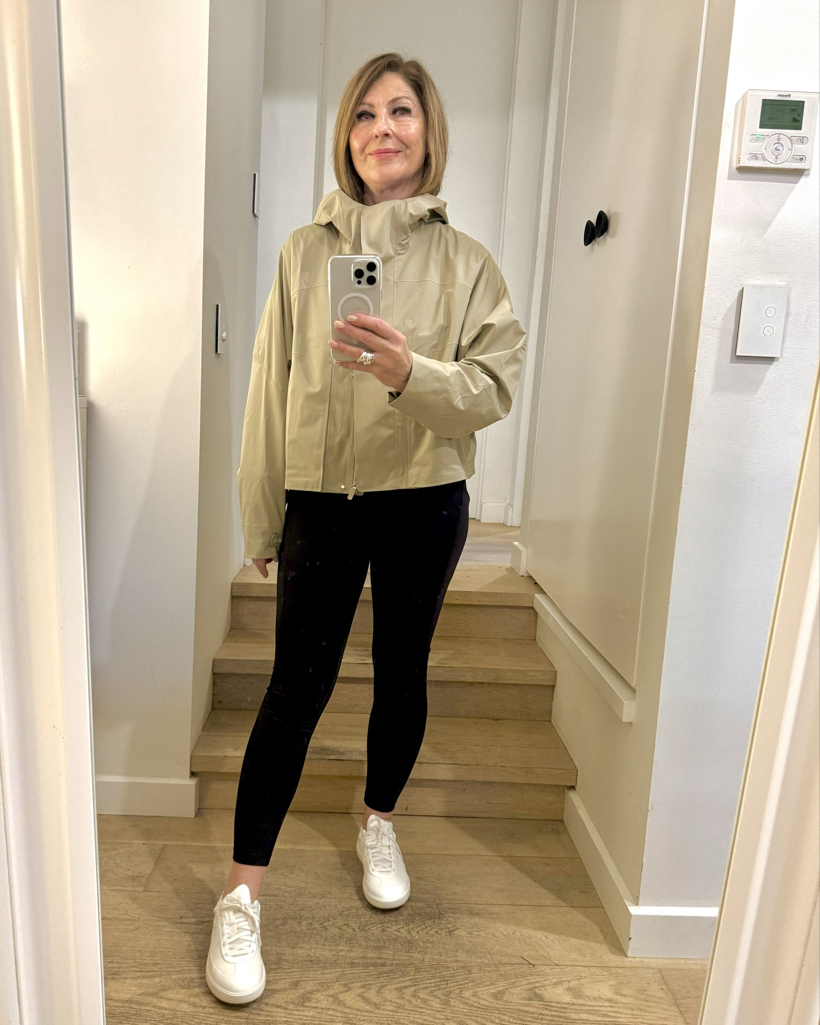 My favorite pieces from lululemon’s Align collection! 
I’m wearing :
High rise pants with pockets 25” in 8usa
High rise crop in grey 21” 8usa
High rise wide leg in nomad 10usa
And the rain chaser jacket size 10usa
And lululemon sneakers 
Shop my look 👇👇👇

#LTKaustralia #LTKstyletip #LTKfitness