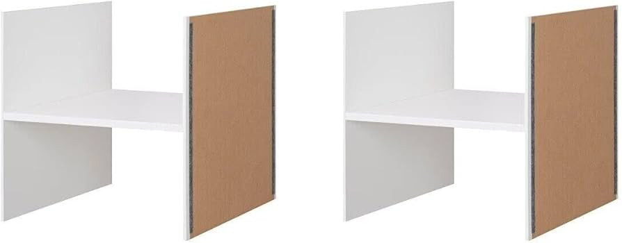 KALLAX Insert with 1 Shelf (2 Pack) White 13x13 204.237.20 | Amazon (US)
