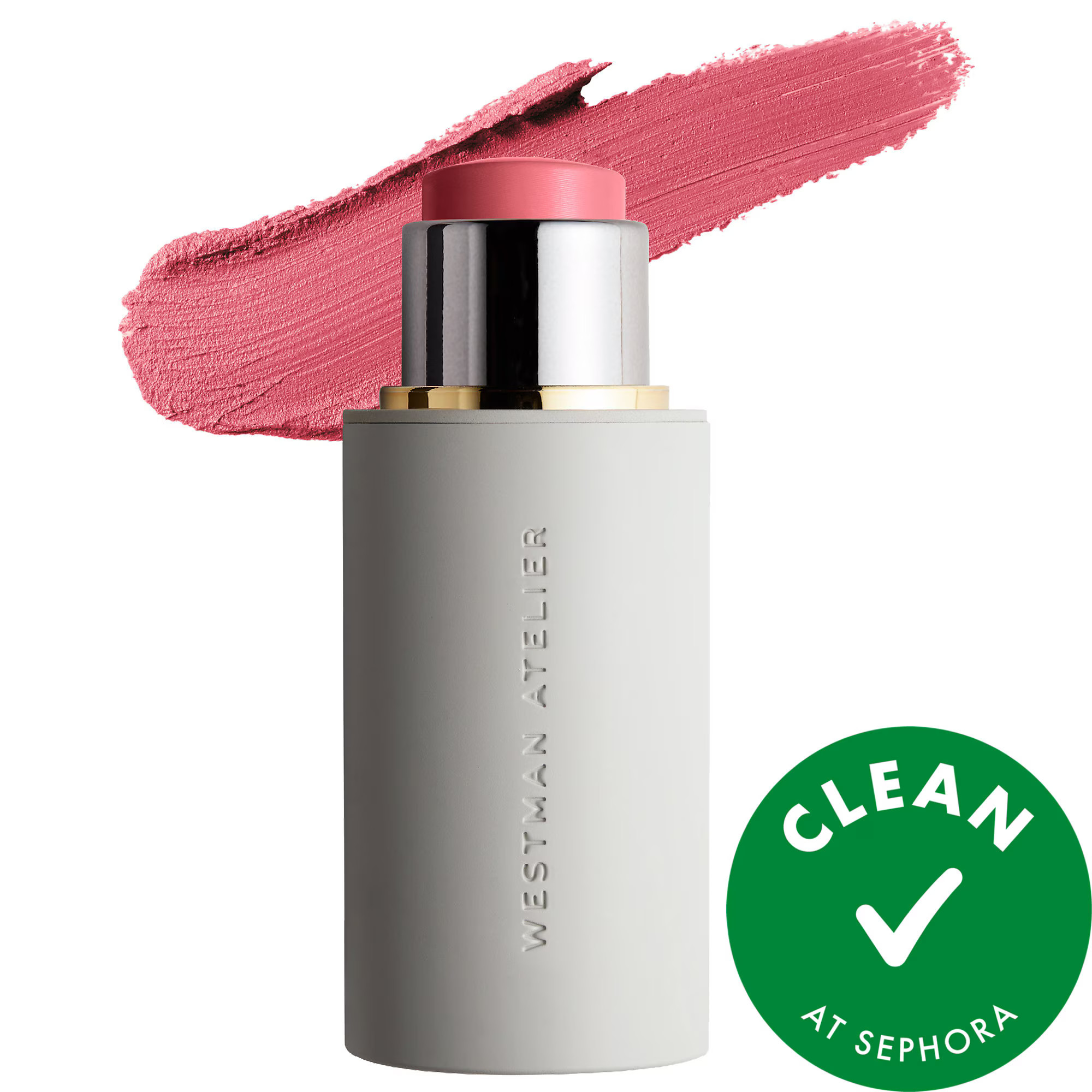 Westman Atelier Baby Cheeks Lip + Cheek Cream Blush Stick Dou Dou .21 oz | Sephora (US)