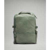 lululemon - New Crew Backpack 22L with Logo - Grey Eucalyptus | Lululemon (US)