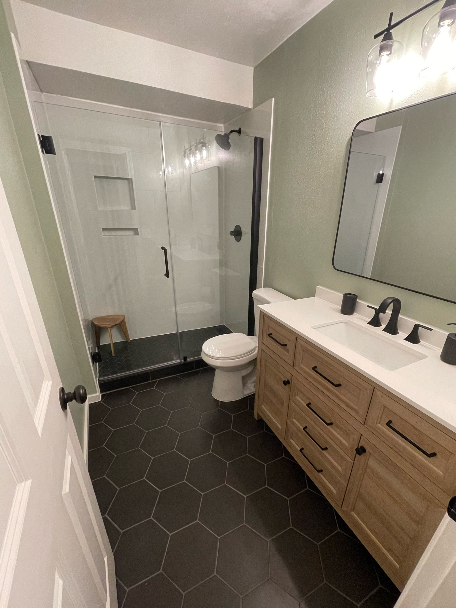 Full bathroom reno! 

My husband and I are super proud of this one. 

#LTKHome
