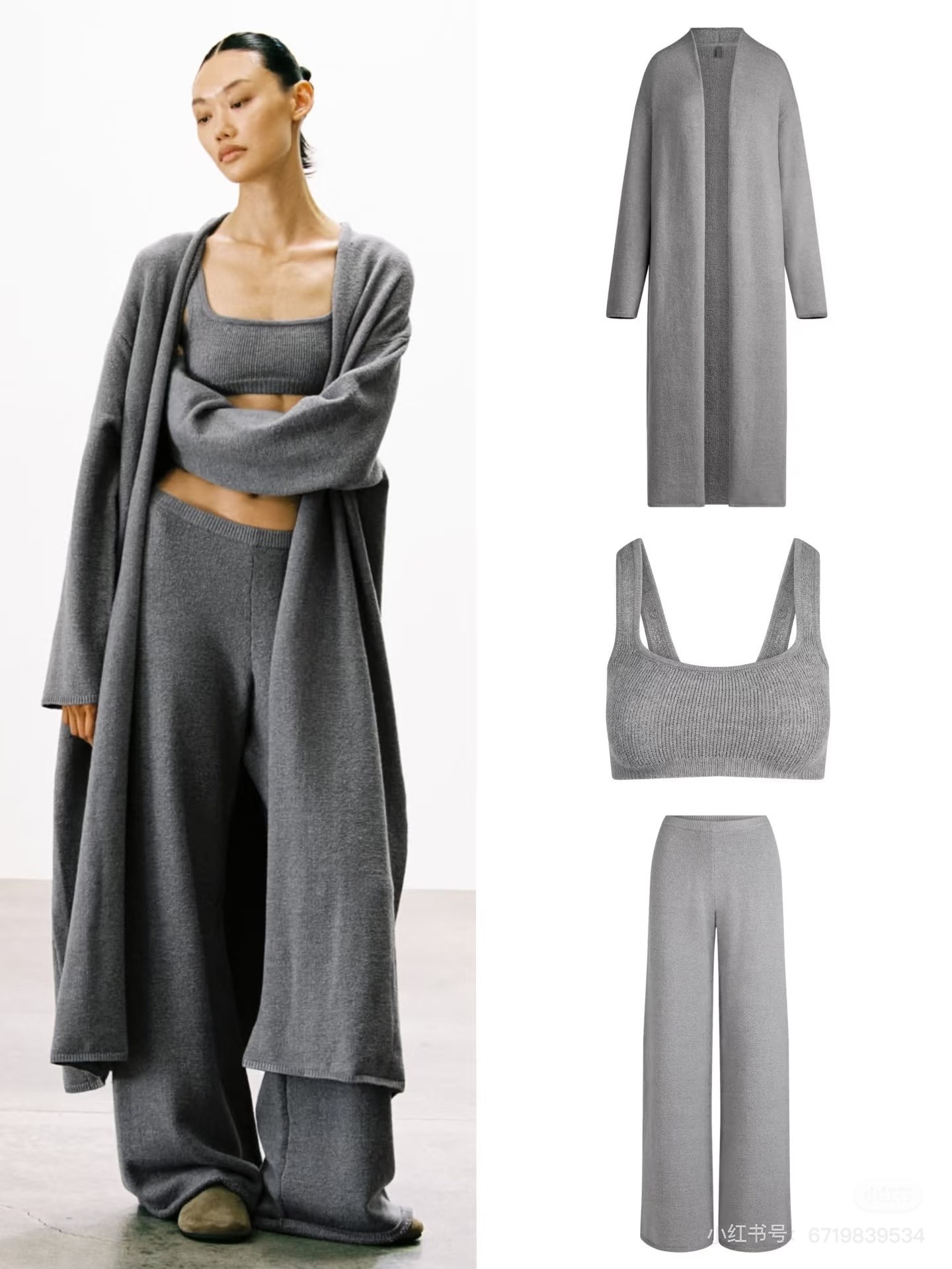 SKIMS Fall/Winter Cozy Vibes 🍂

This matching set is the definition of effortless chic — soft knit, minimal lines, and comfort that feels like luxury. Think “clean girl” meets timeless elegance. Perfect for cozy days at home or elevated layering when you step out. ✨

#SKIMS #FallWinterStyle #CleanGirlAesthetic #LuxuryLoungewear #EffortlessChic #CozyAndStylish #FallOutfits