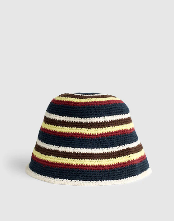 Crochet-Knit Bucket Hat | Madewell