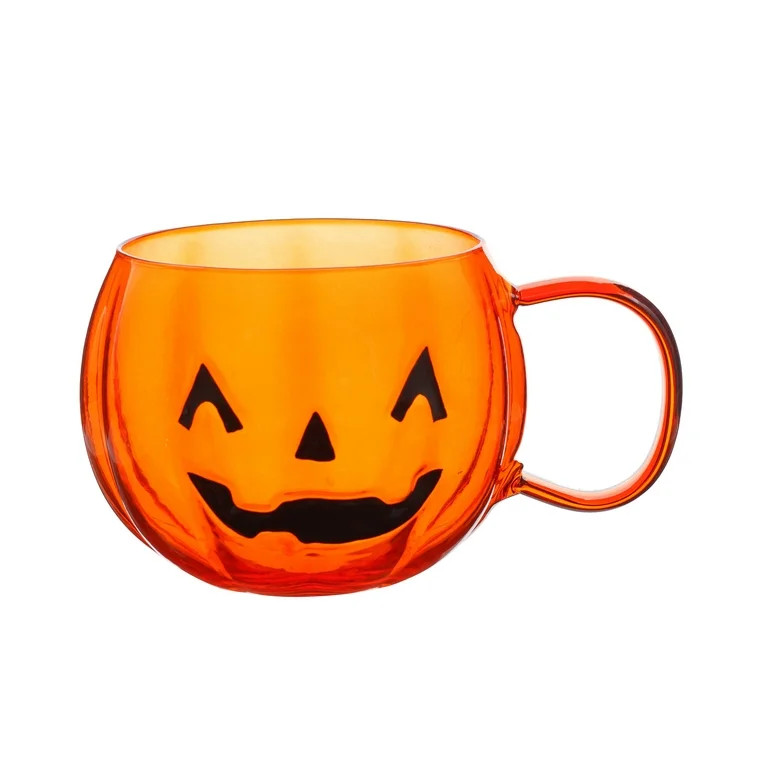 Way to Celebrate Glass Pumpkin Mug | Walmart (US)