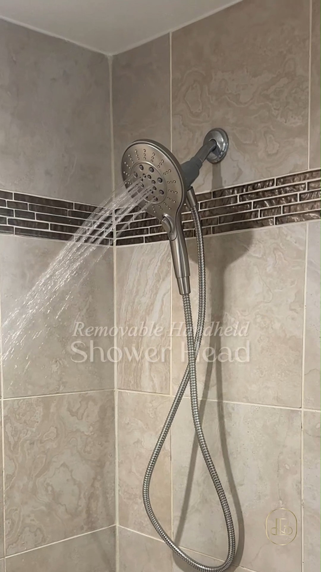 Simple home upgrades can completely transform your daily space in under twenty minutes. 🛁 I rely on a Moen Handheld Shower Head with a magnetic dock for seamless removal and snap-back placement. Perfect for homeowners, renters, and DIYers looking for a quick, low-cost bathroom refresh with improved water pressure. 🚿  #spabath #bathroomdesign #diyhome #bathroomupgrade #spotresist #modernbathroom #homefixtures #showerdesign 

#LTKHome