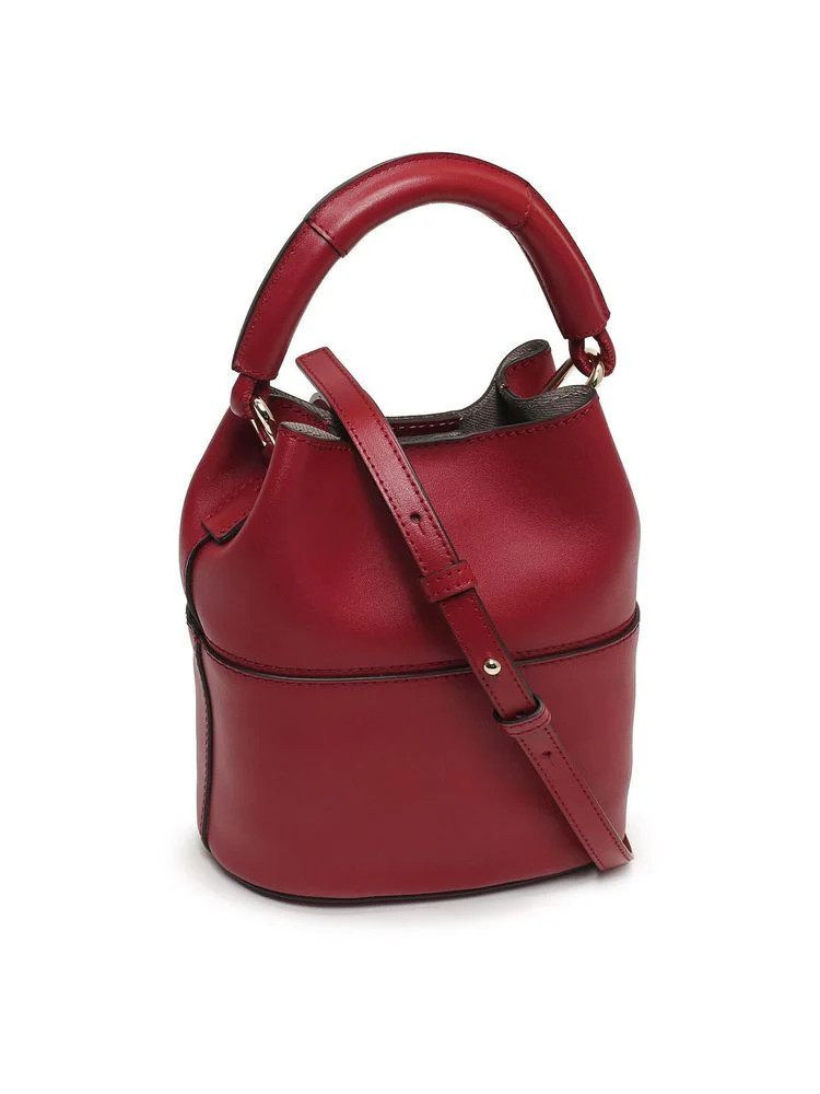 Furla Leather Bucket Bag — Red | Italist Inc.