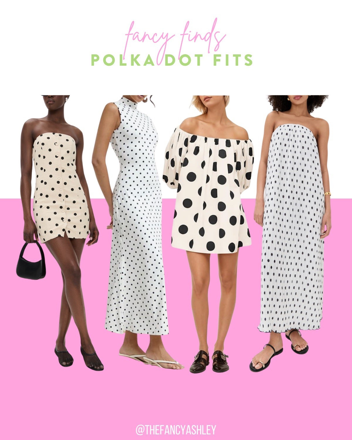 Perfectly polka-dotted perfection! Can we even handle how cute these polka dot fits are? Obsessed. Such a fun look for summer! 

#LTKFindsUnder100 #LTKSeasonal #LTKFindsUnder50
